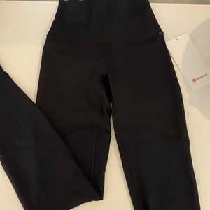 Black Mesh Lululemon leggings
